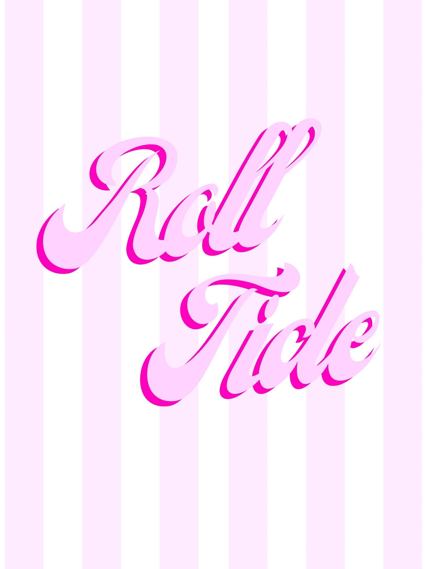 Roll Tide Wall Art: Alabama Crimson Tide Dorm Decor (Digital Download)