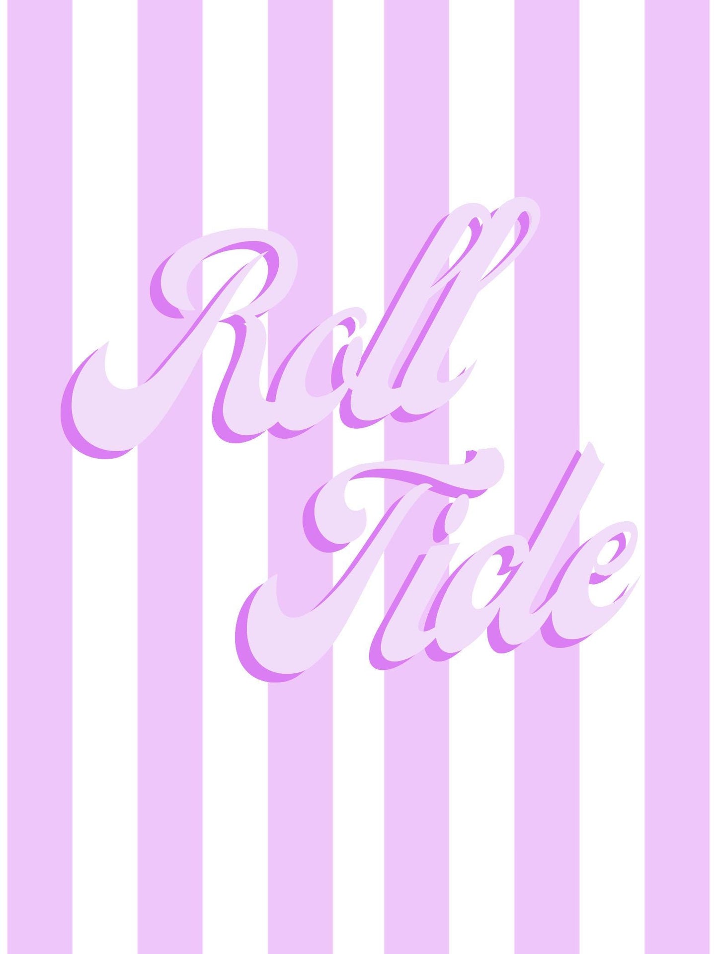 Roll Tide Wall Art: Alabama Crimson Tide Dorm Decor (Digital Download)