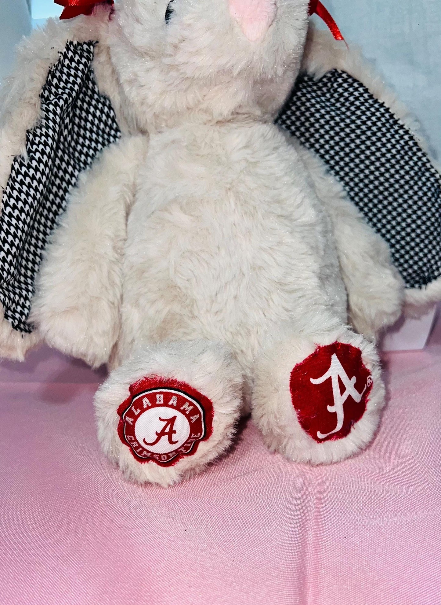 Custom College Bunny –  Plush Gift for Baby or Dorm!