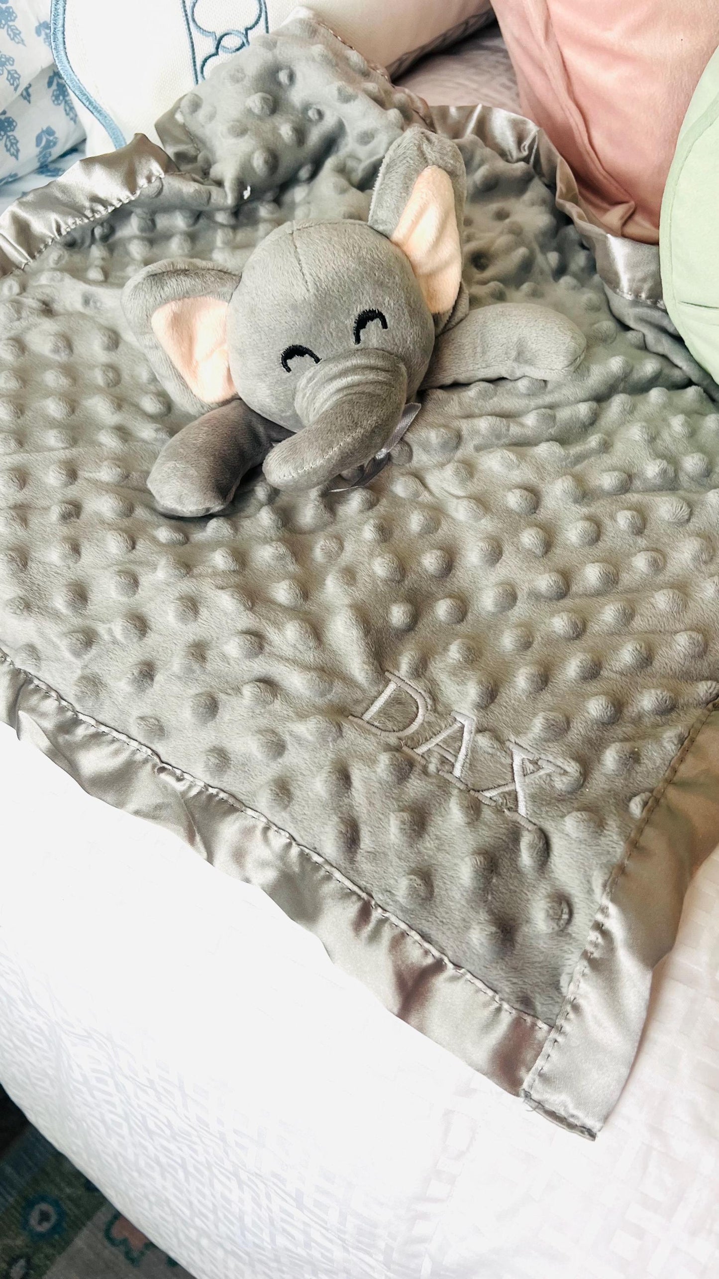 Custom Animal Baby Toy Blanket!