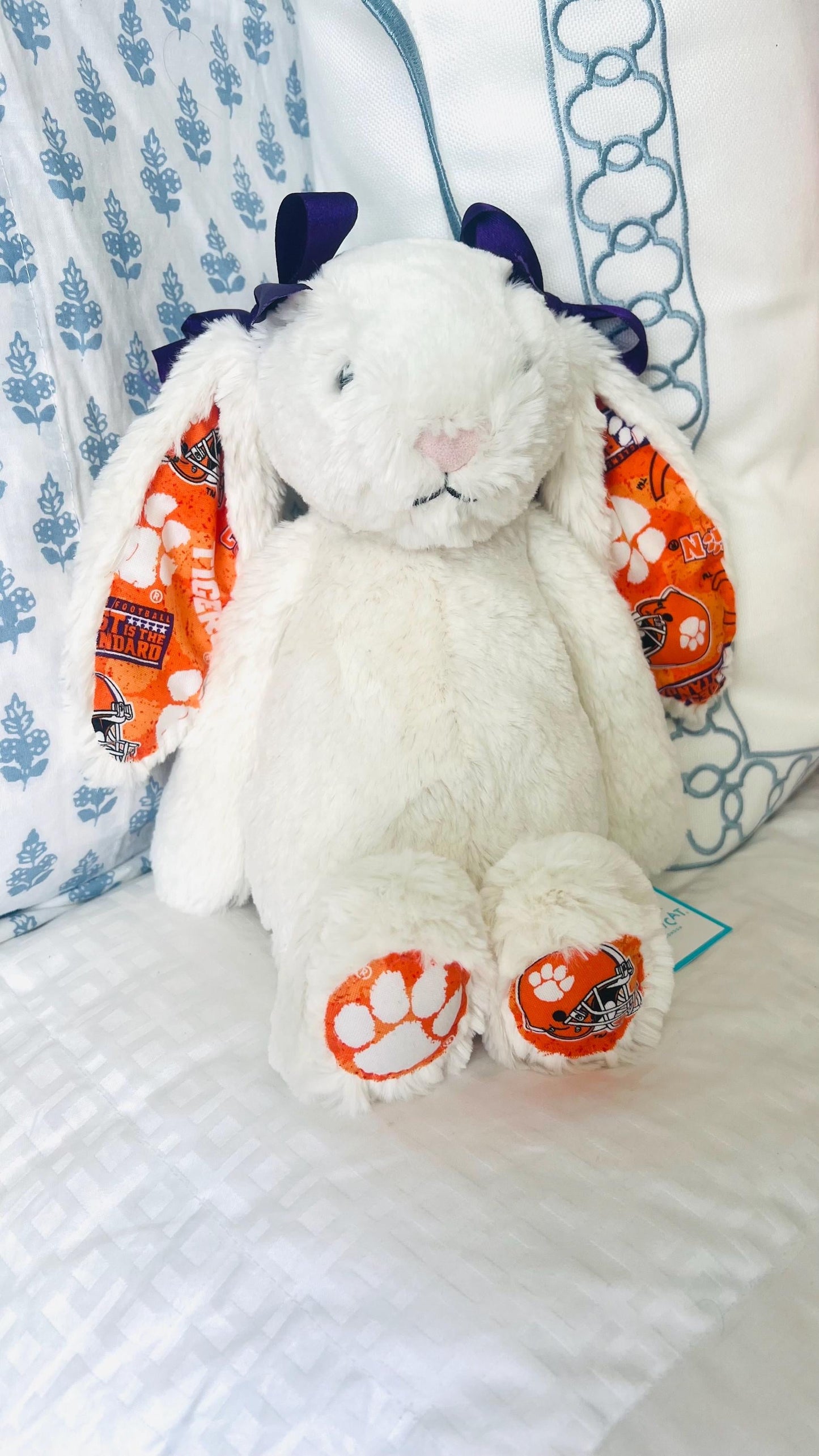 Custom College/NFL Jelly Cat Bunny!