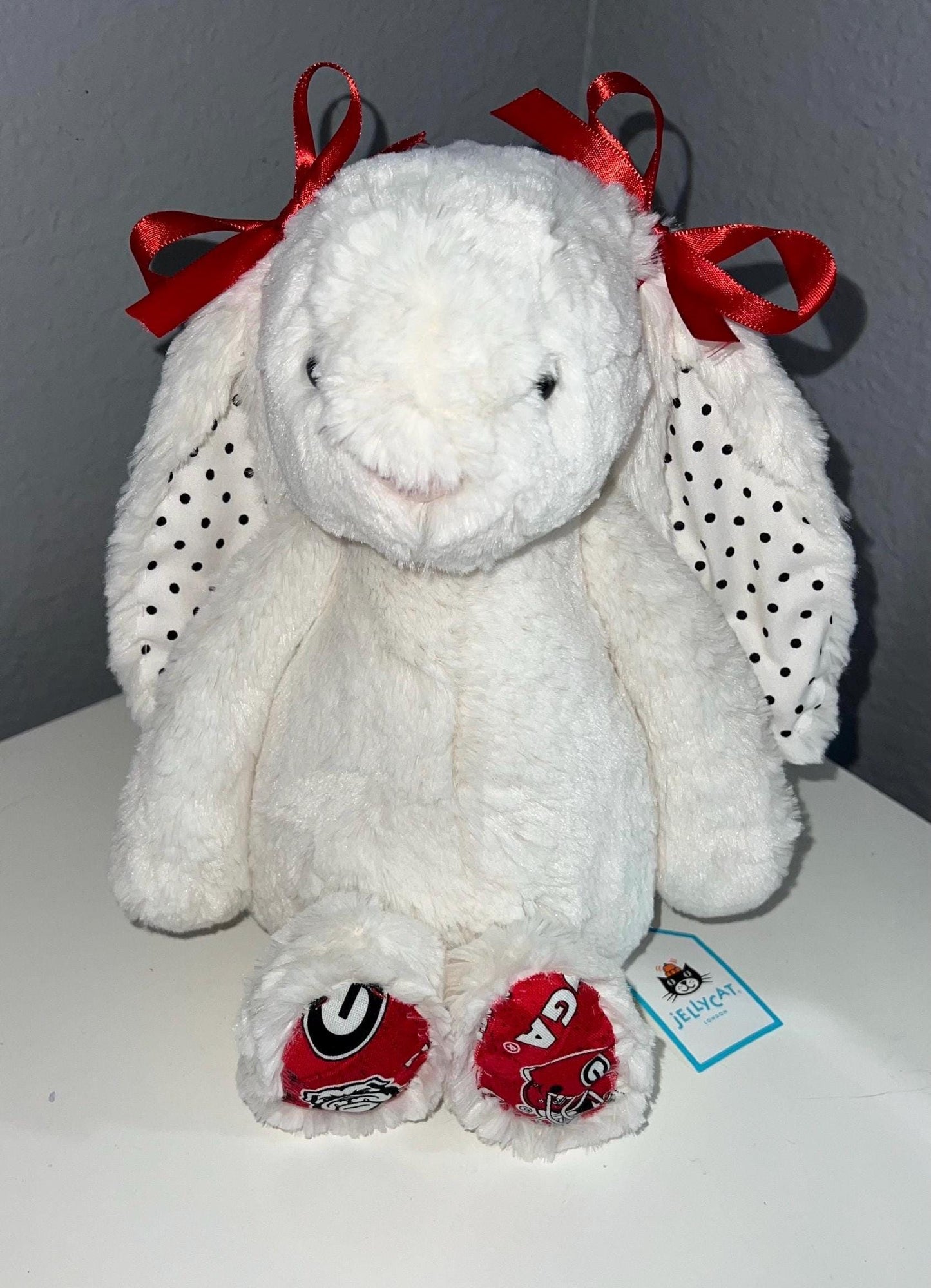 Custom College/NFL Jelly Cat Bunny!