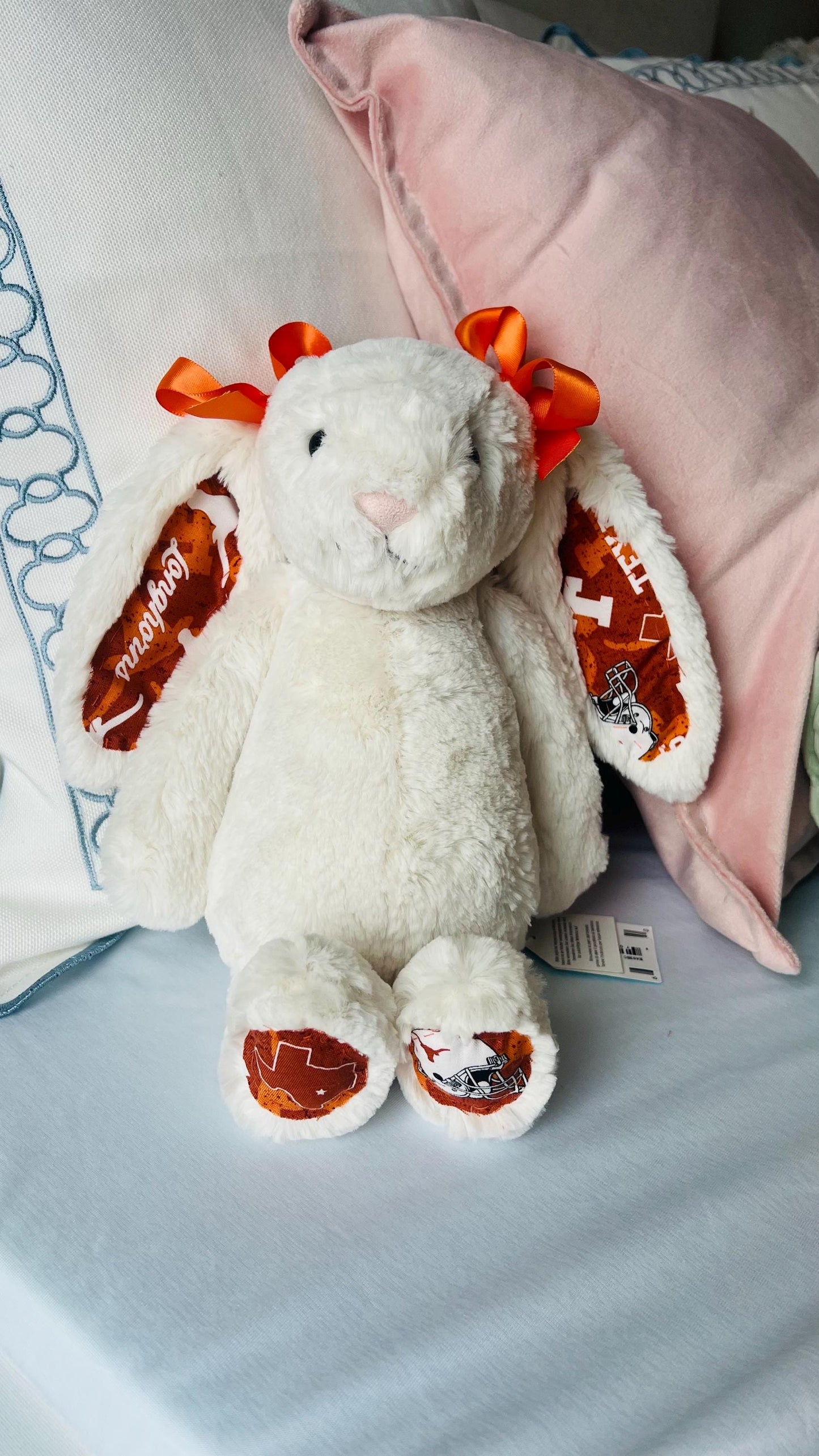 Custom College/NFL Jelly Cat Bunny!