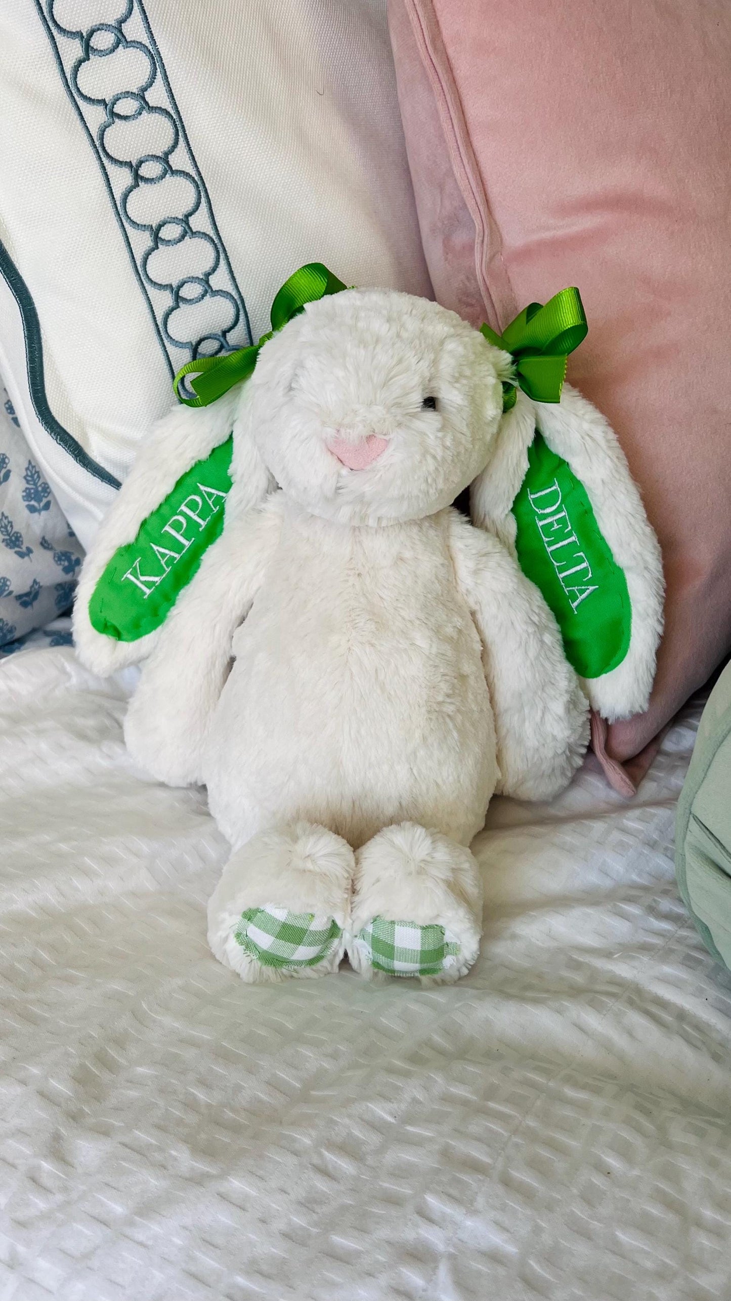 Custom Sorority Jelly Cat Bunny!