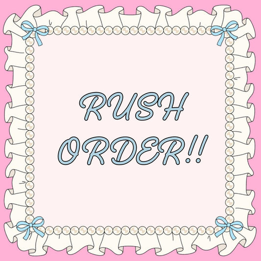 RUSH ORDER!! 2-3 days turnaround!!