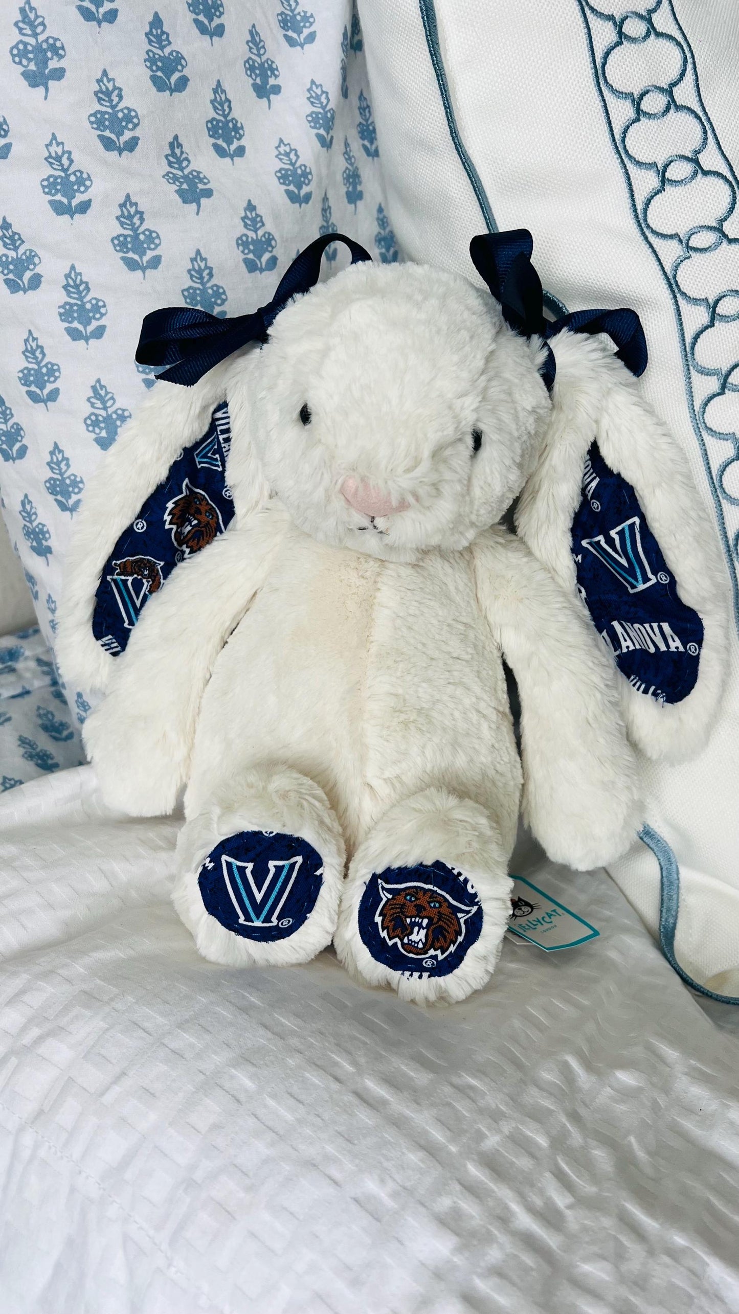 Custom College/NFL Jelly Cat Bunny!